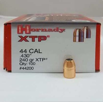 44 Caliber 240 XTP Bullets - 44 Caliber Bullets