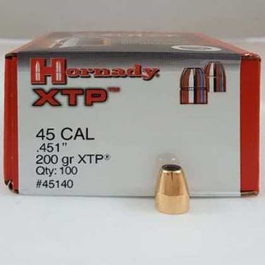 45 Caliber 200 XTP Bullets - 45 ACP Bullets