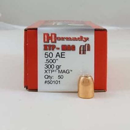 50 Caliber 300 XTP MAG Bullets - 50 AE Bullets