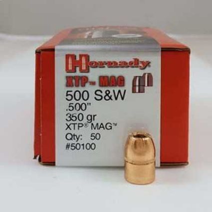 50 Caliber 350 XTP MAG Bullets - 50 S&W Bullets