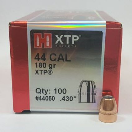 44 Caliber Bullets 180 XTP - Hornady