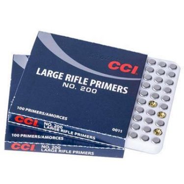  Large Rifle Primers CCI 100pk - IN STORE ONLY 