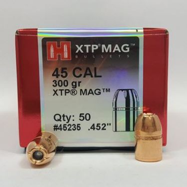 45 Caliber Bullets 300 XTP MAG - Hornady Bullets 50pk