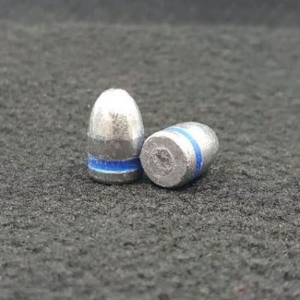 Outlaw 9mm 124 Grain Round Nose Lead Bullets