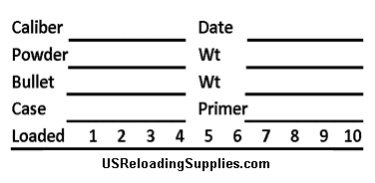 Labels - Reloading