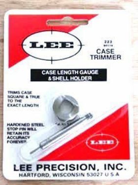 Case Length Gauge and Holder 223 Rem - Lee