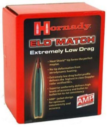 7mm Bullets (.284) 162 grain ELD-M Hornady Factory Pk