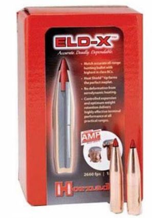 7mm Bullets (.284) 162 grain ELD-X Hornady Factory Pk