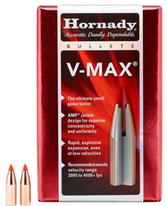 6mm/243 Bullets 65 grain Hornady V-MAX  Pk