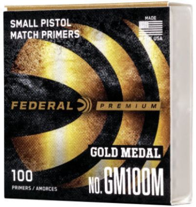 Primers Pistol Small  MATCH Federal pk/100 | US Reloading Supply