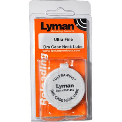 Lyman Ultra-Fine Dry Case Neck Lube. Factory Packaged, 1/pk