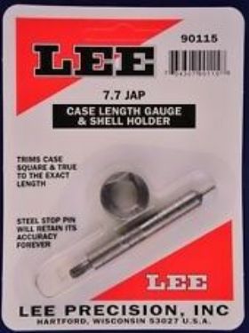 Case Length Gauge and Holder - 7.7 Jap - Lee - US Reloading Supply