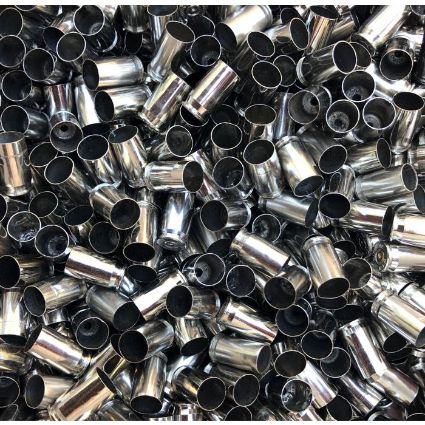 Once Fired 380 ACP Nickel Plated Brass For Sale 