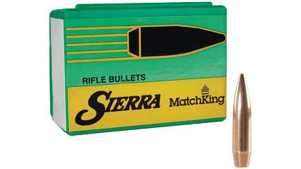Sierra .22 Cal .224 80 gr HPBT MatchKing Bullets pk/50