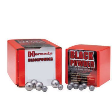 Hornady 45 Caliber (.445) Lead Round Ball Bullets