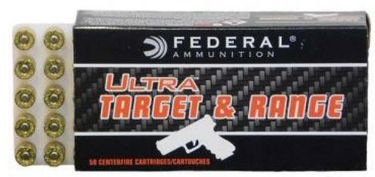 Federal 380 Auto Full Metal Jacket 95 Grain Ammo 50/pk 