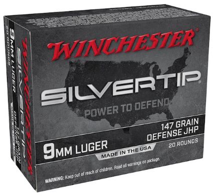Federal 9mm JHP 147 Grain Ammo 20/pk