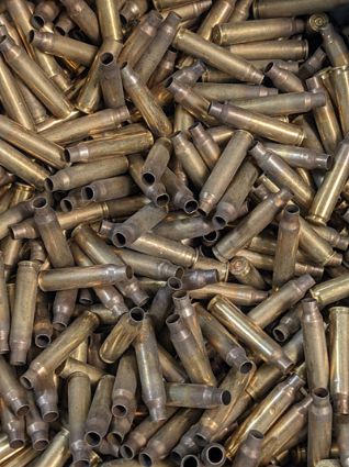 223/5.56 Brass | Bullet Casings | Once Fired | DIRTY  