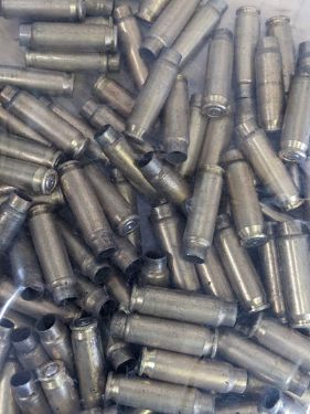 5.7x28 Once Fired Brass Bullet Casings pk/100