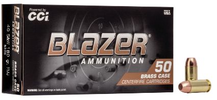 Blazer 40 S&W 165 Grain FMJ Ammo