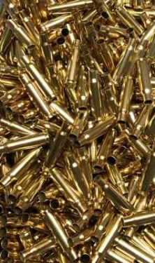 6.8 SPC Once Fired Brass Bullet Casings