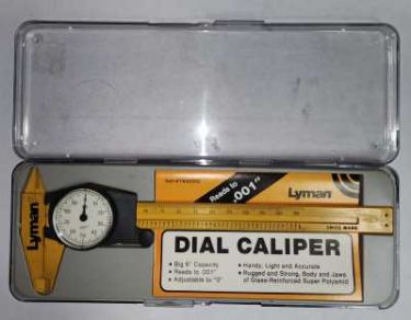 USED Lyman Dial Caliper 6" 