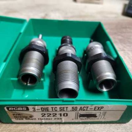 USED Die Set 50 AE 3 Die RCBS