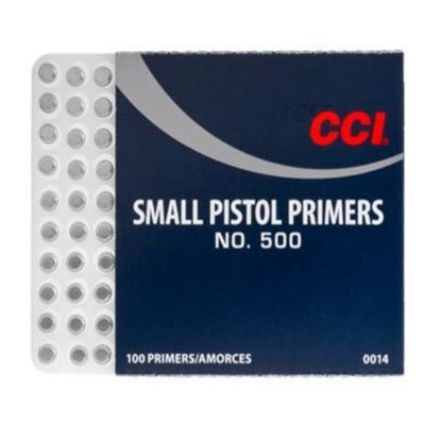 Small Pistol Primers CCI 100pk - IN STORE ONLY