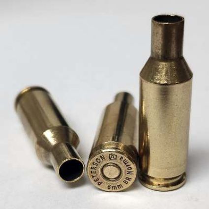 Once Fired 6MM BR Norma Brass Cases