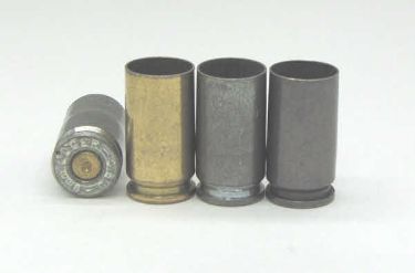 Steel 9mm Luger Once Fired Casings