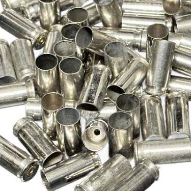 38 Auto/Super Once Fired Nickel
