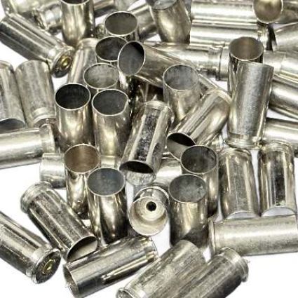 38 Auto/Super Once Fired Nickel