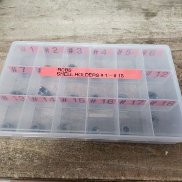 Show details for CONSIGNED USED RCBS Shell Holder Full Set - #1-#36 Pk/1 ea RCBS Shell Holders 1-36(1)