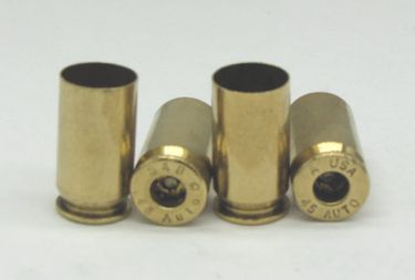 45 ACP Brass Casings