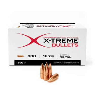 X-Treme 308 125gr FMJ