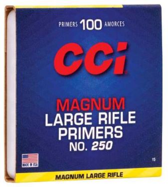 Magnum Large Rifle Primers CCI 100pk - IN STORE ONLY