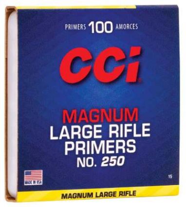 Magnum Large Rifle Primers CCI 100pk - IN STORE ONLY