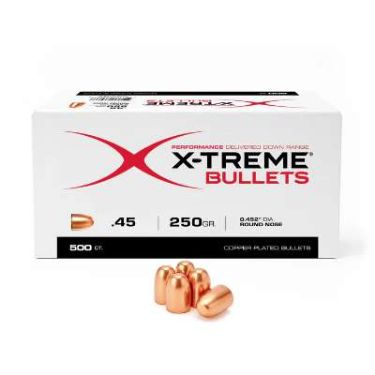 X-Treme 45 Cal 250gr RN