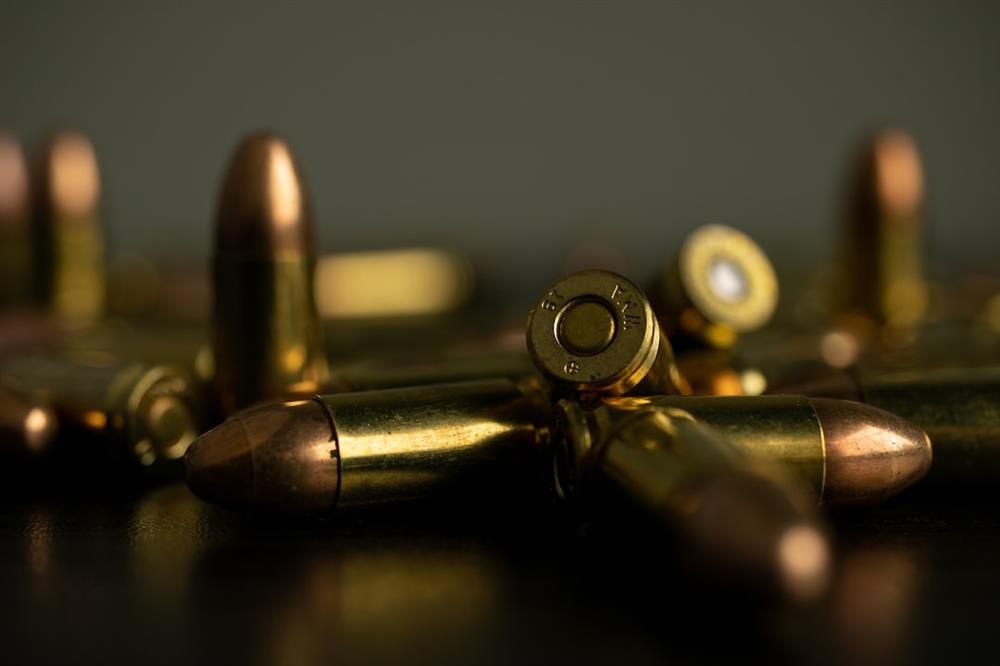 9mm ammunition and brass